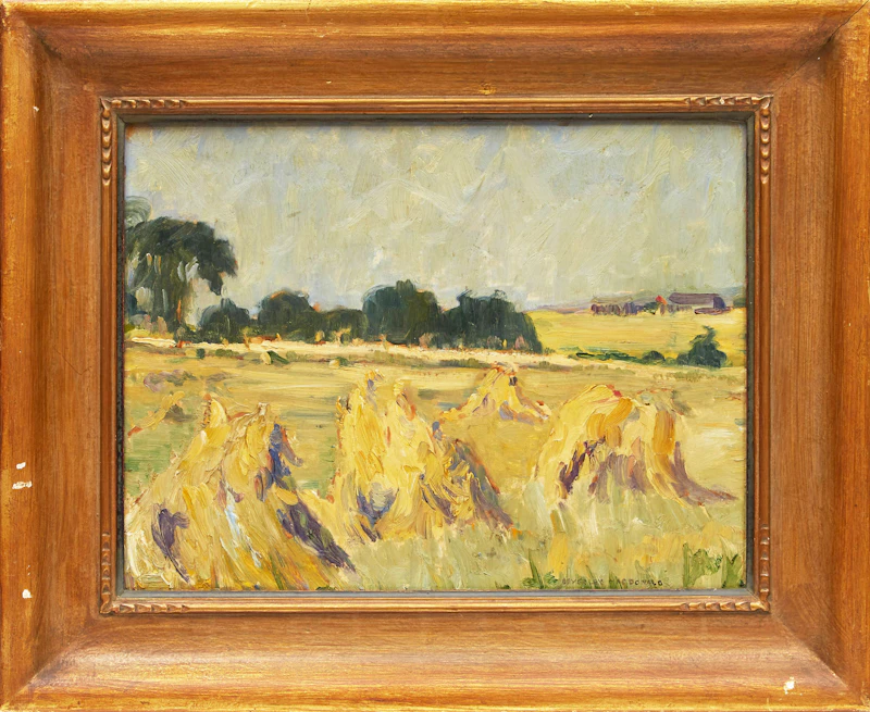 Beverley MacDonald, North East of Toronto, oil on board - view 2