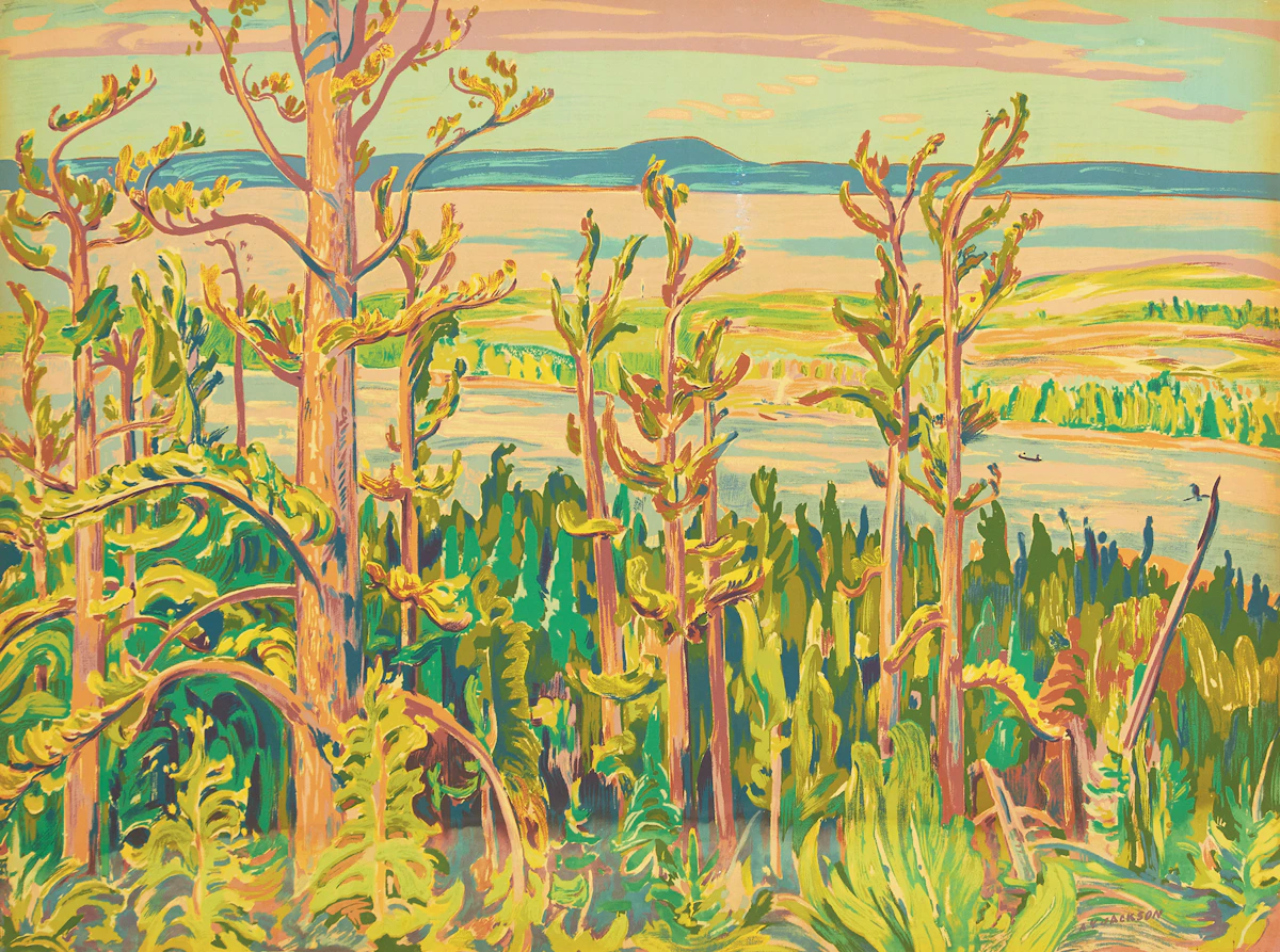 Alexander Young Jackson, Jack Pine, Sampson Matthews silkscreen