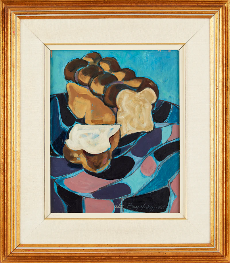 Aba Bayefsky, Bun Chala, oil on board, 1987 - view 2