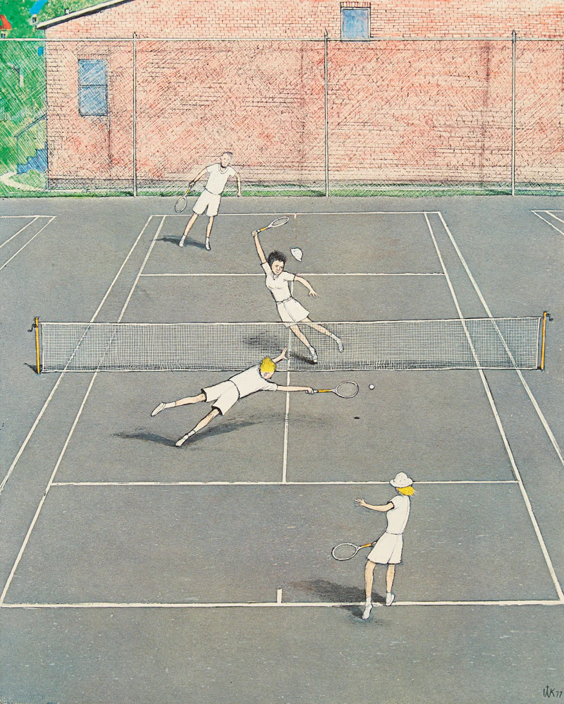 William Kurelek, Tennis