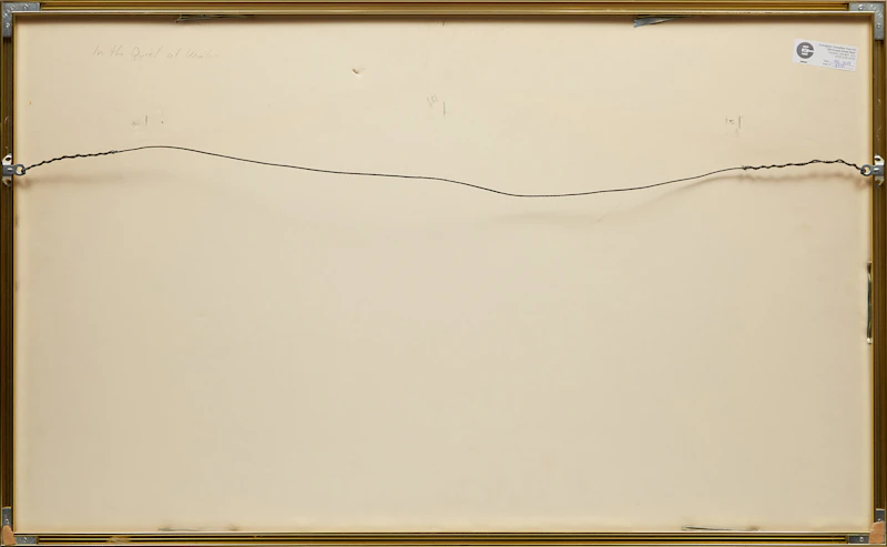 Keith Hiscock, In the Quiet of the Winter, watercolour - view 3