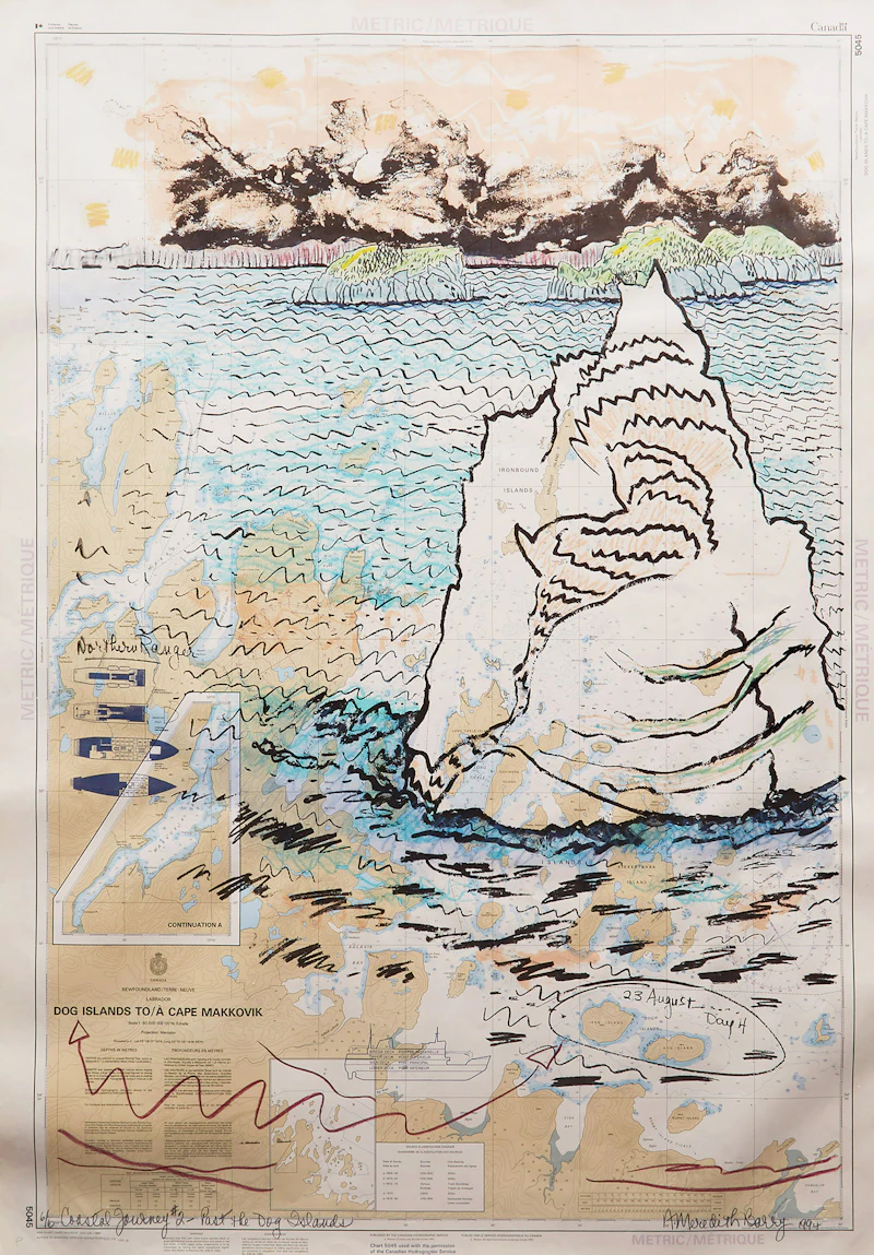 Anne Meredith Barry, Coastal Journey #2- Past the Dog Islands