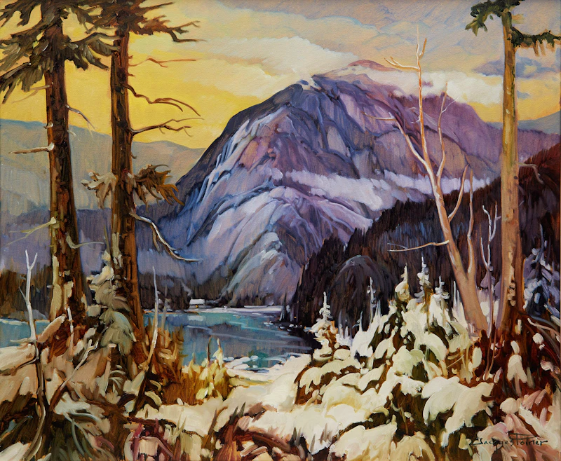Fin d’apres midi dans la parc de la Gaspesie by Jacques Poirier