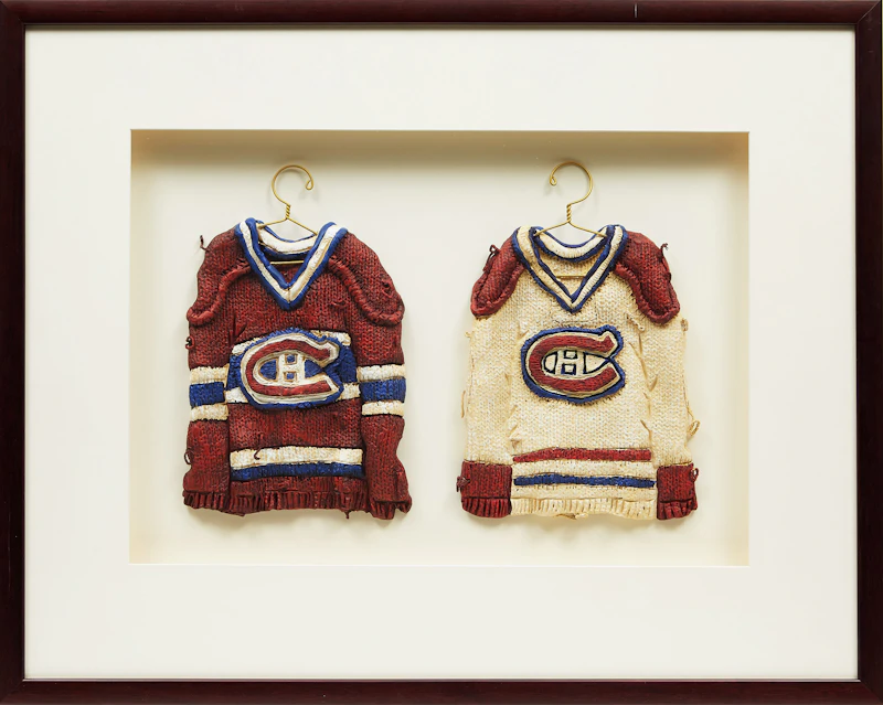 Patrick Amiot, Montreal Canadiens Jerseys (Home and Away), ceramic - view 2