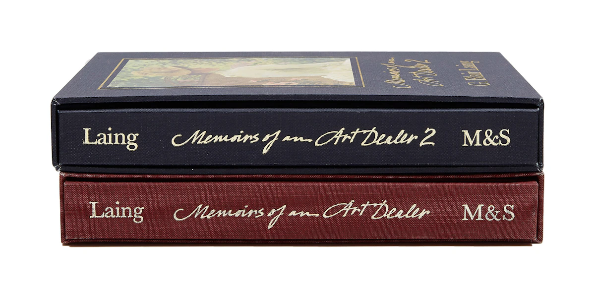 G. Blair Laing, Memoirs of an Art Dealer, Volumes 1 & 2, two books