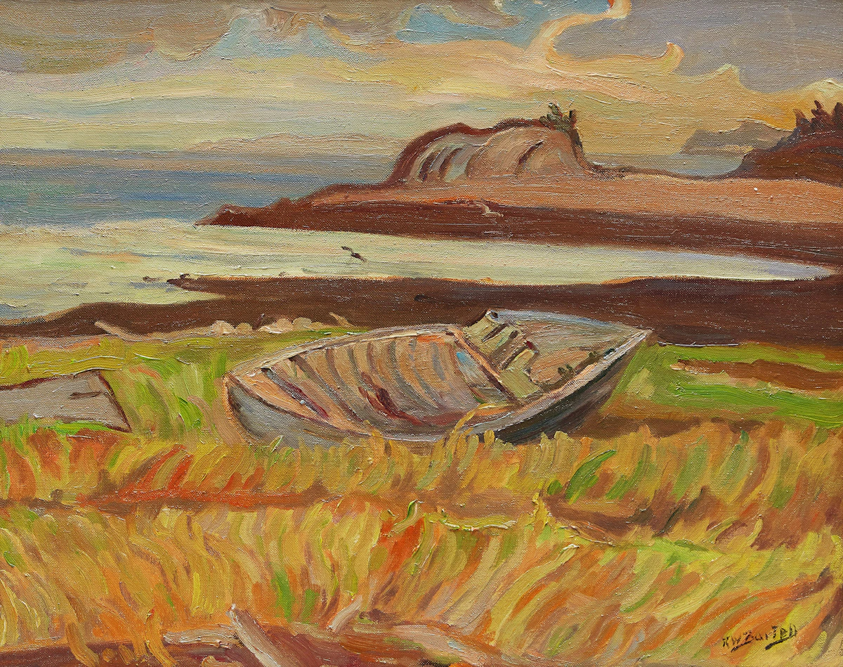 Ralph Wallace Burton, Macey’s Bay, New Brunswick, oil on canvas, 1967