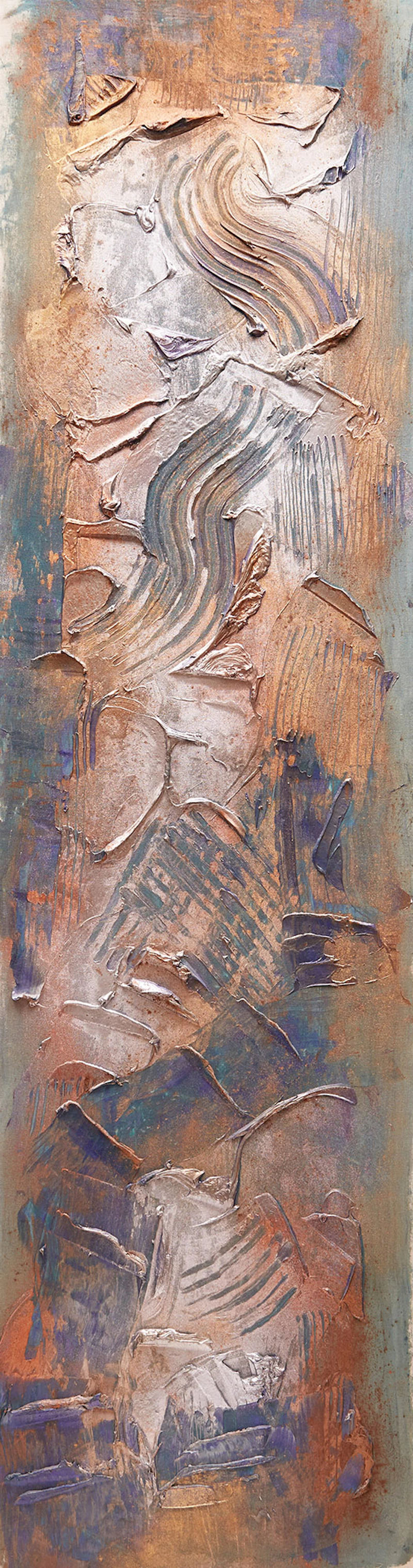 Gail Ashby, Duet I; Duet II, two acrylics on canvas, 1993 - view 2