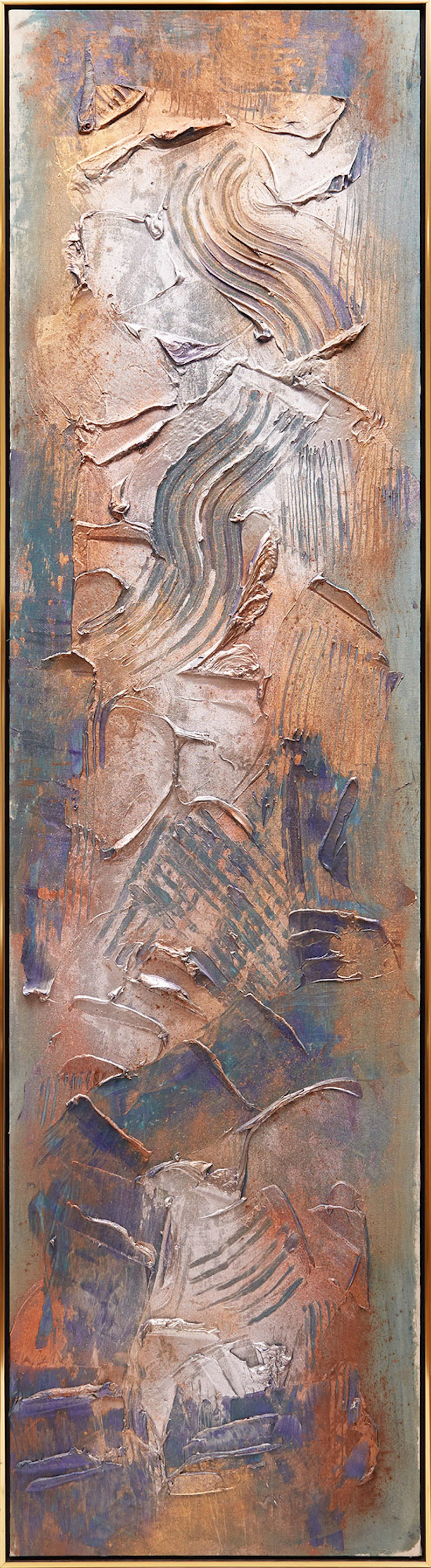 Gail Ashby, Duet I; Duet II, two acrylics on canvas, 1993 - view 3