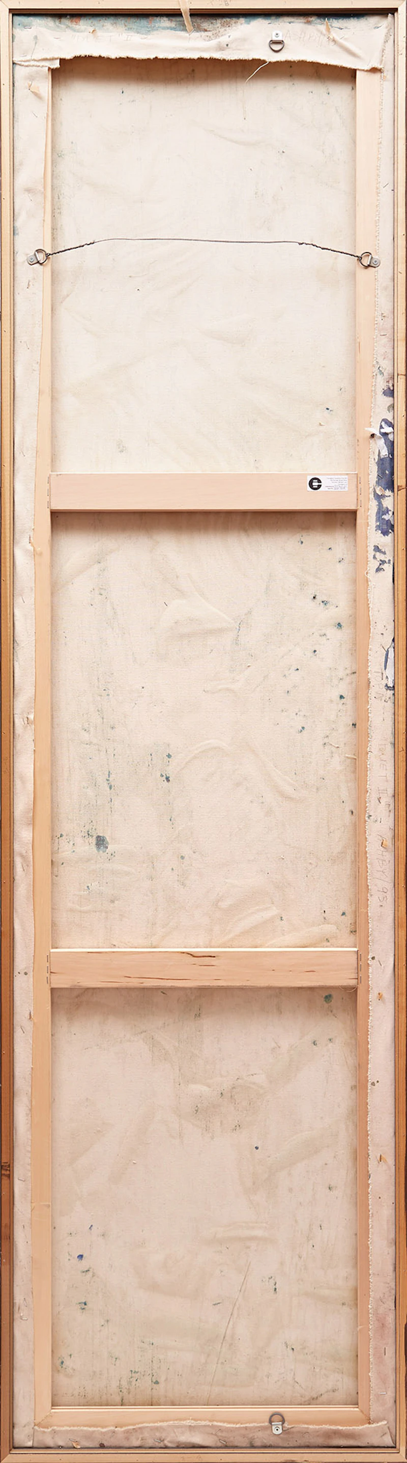 Gail Ashby, Duet I; Duet II, two acrylics on canvas, 1993 - view 4