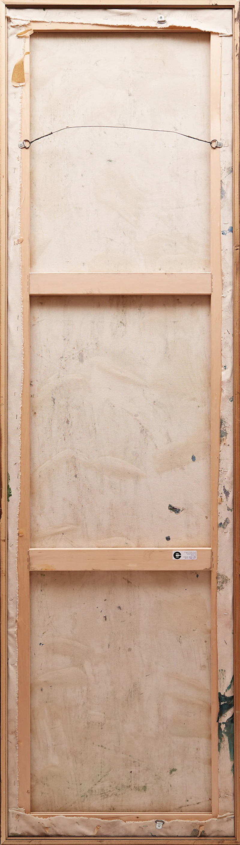 Gail Ashby, Duet I; Duet II, two acrylics on canvas, 1993 - view 7