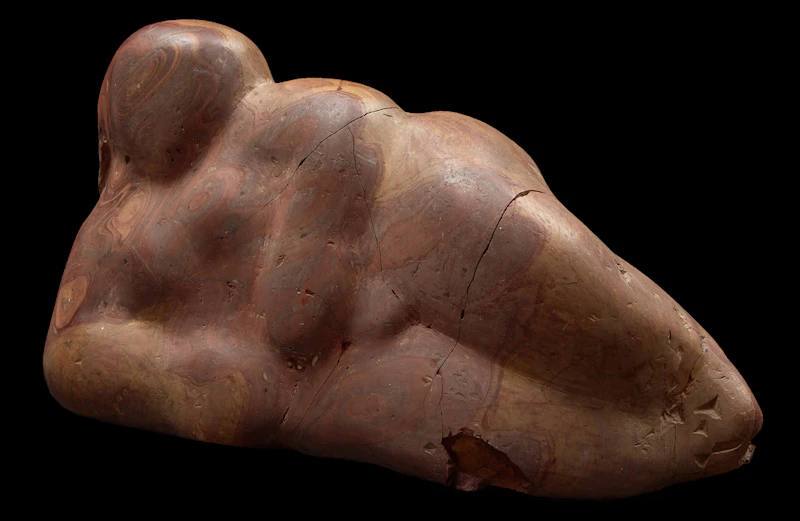 Elford Bradley Cox, Reclining Woman, stone sculpture - view 3