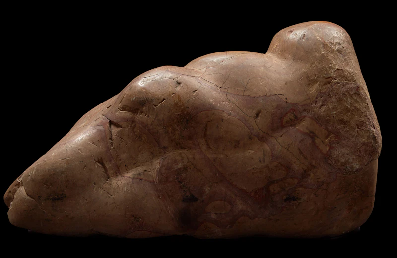 Elford Bradley Cox, Reclining Woman, stone sculpture - view 4