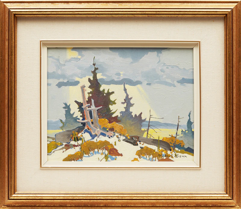 Robert Genn, Golden Glow, oil on canvas - view 2