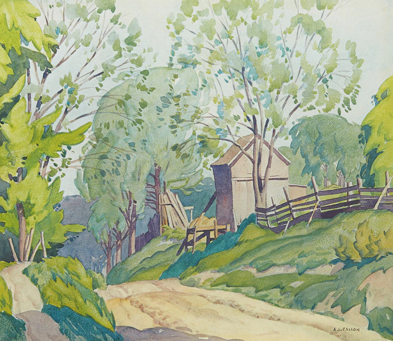Alfred Joseph Casson, Spring Lasky