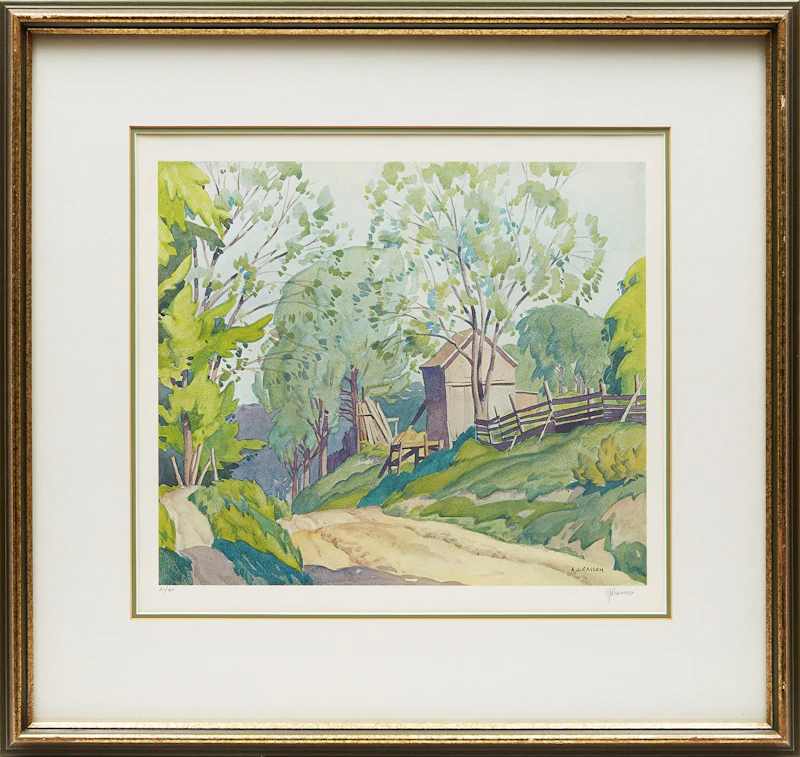 Alfred Joseph Casson, Spring Lasky, colour serigraph - view 3