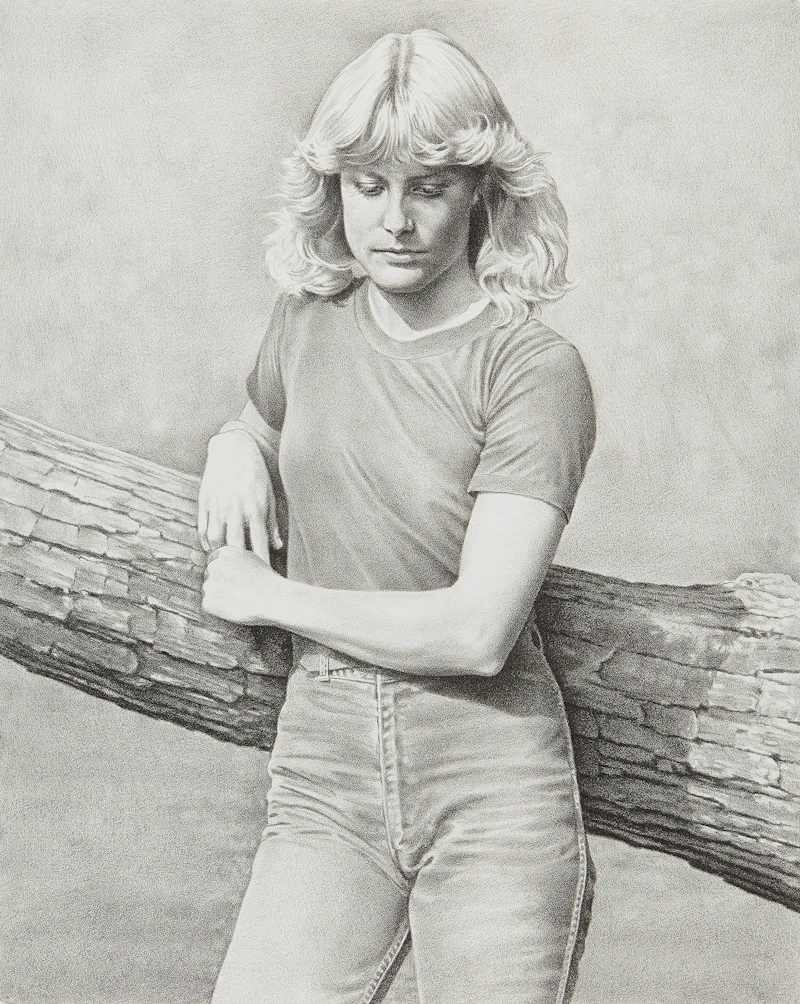 Portrait of a Girl by Kenneth Danby
