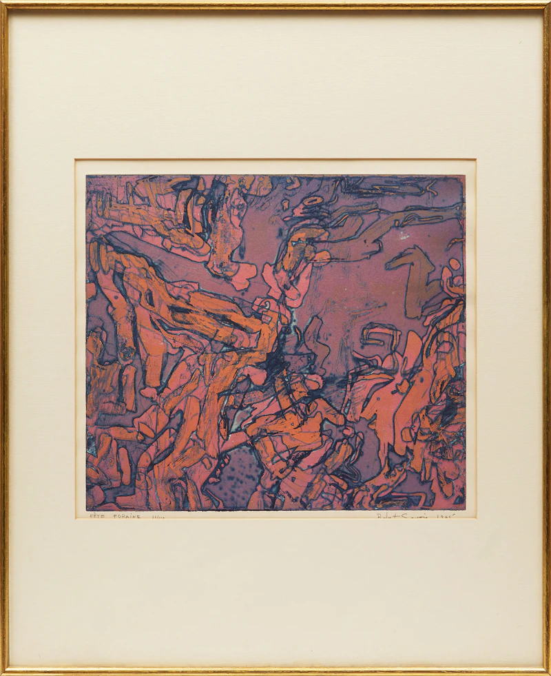 Robert Savoie, Fete Foraine, lithograph, 1965 - view 2