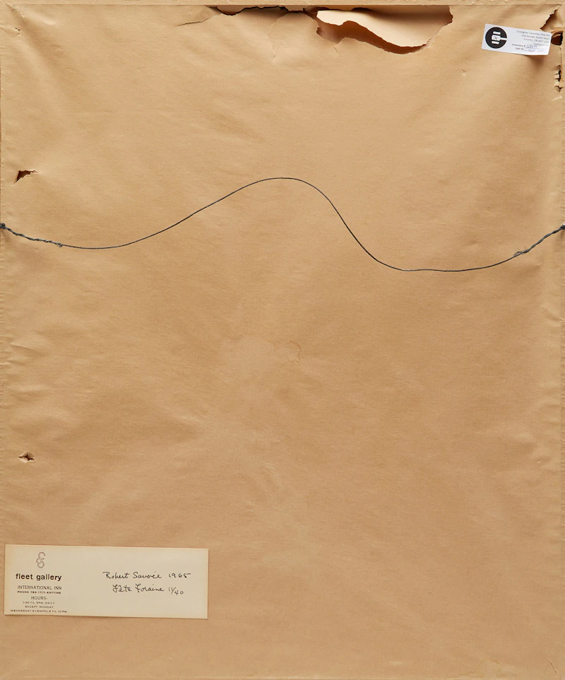 Robert Savoie, Fete Foraine, lithograph, 1965 - view 3