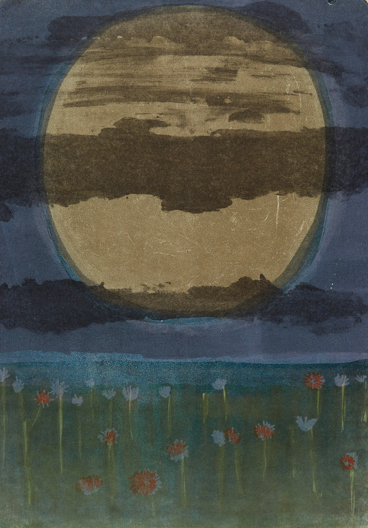 John Harold Thomas Snow, Wind Flowers, lithograph