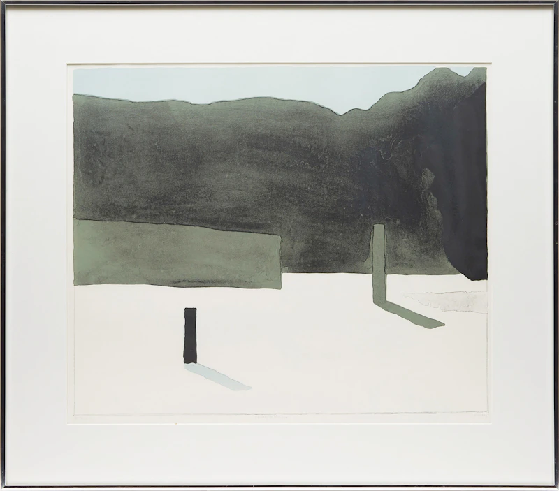 Toni Onley, Valley to the Sea, serigraph - view 2