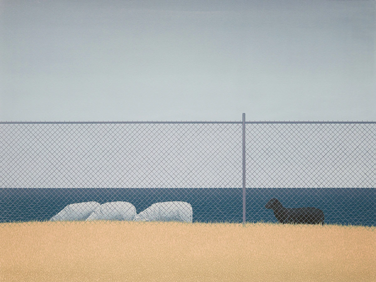 Christopher Pratt, Gulf of St. Lawrence, screenprint, 1994