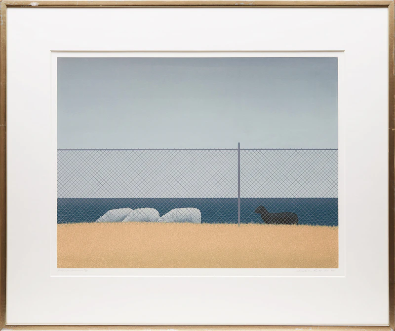 Christopher Pratt, Gulf of St. Lawrence, screenprint, 1994 - view 2
