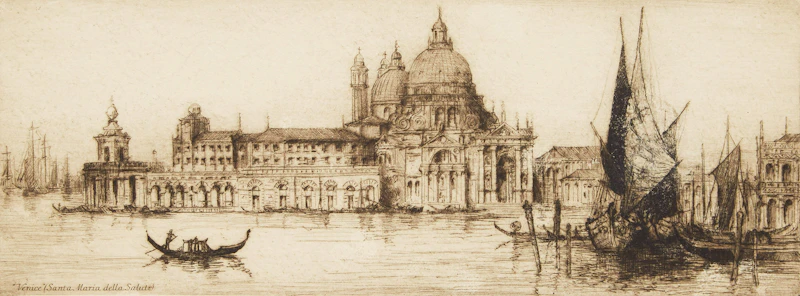 James Alphege Brewer, Venice - Santa Maria Della Saluta