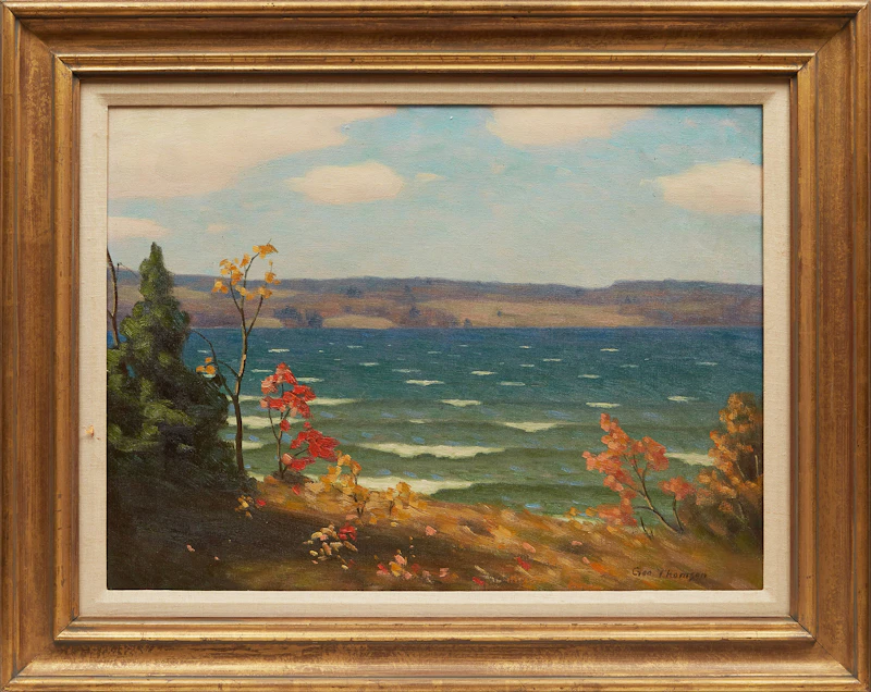 George Thomson, A Northwestern Breeze, oil on canvas - view 2