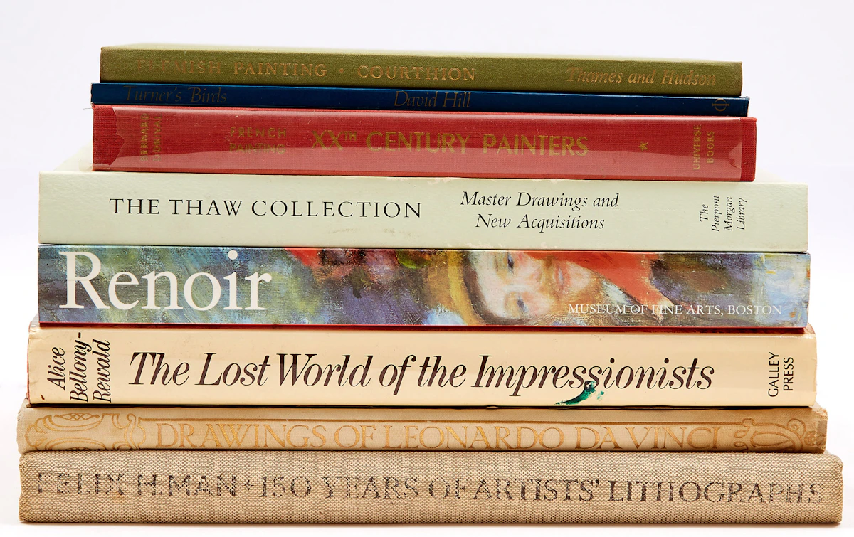 Books and Reference, Selection of Eight Books on Historical European Art, eight books