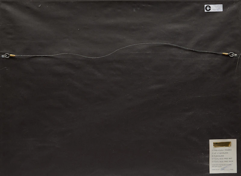 Jacques Hnizdovsky, Pine Branch, ink drawing, 1961 - view 3