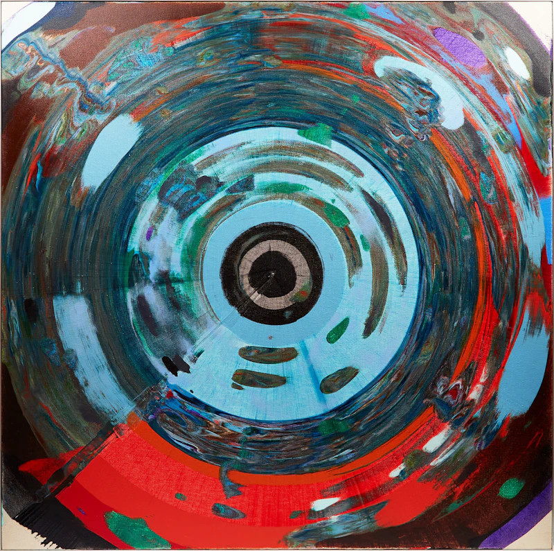 Joseph Drapell, Festival, acrylic on canvas, 1976 - view 2