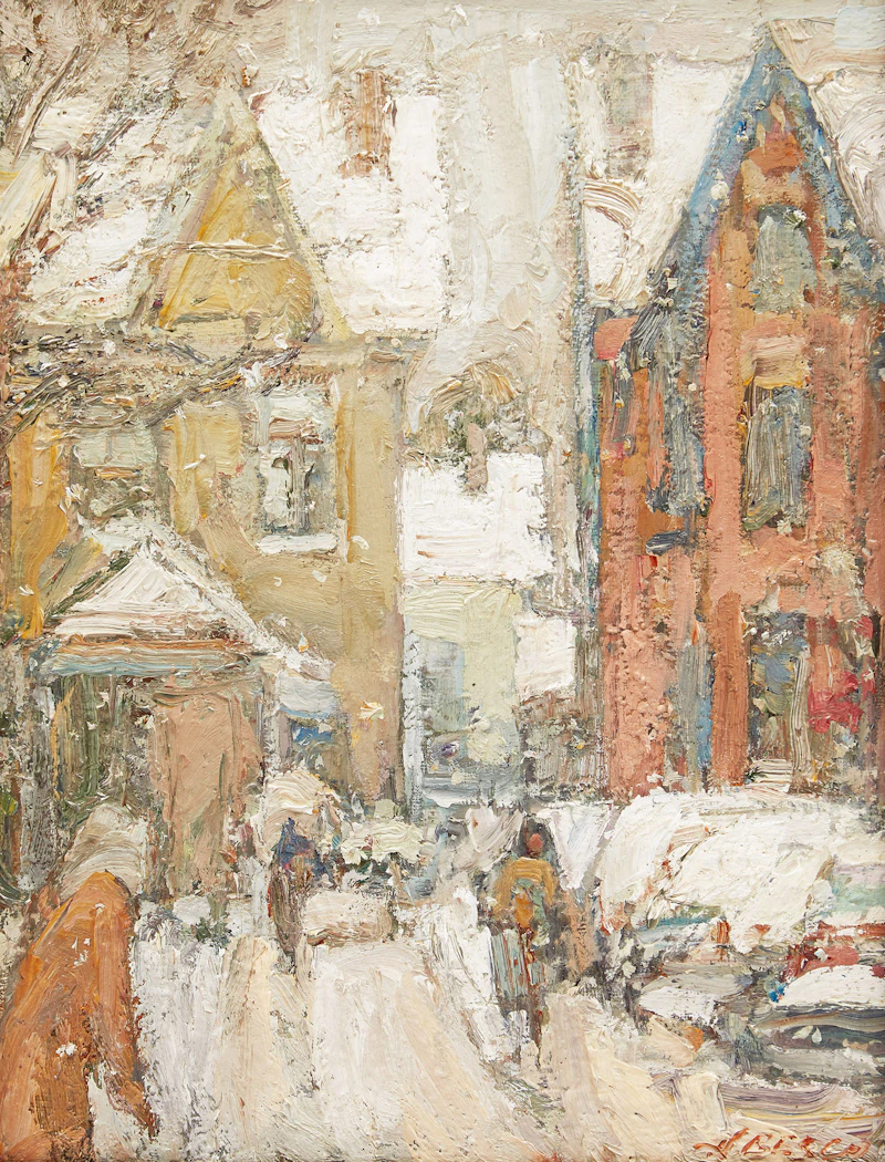 Donald Besco, Winter Near Kensington 