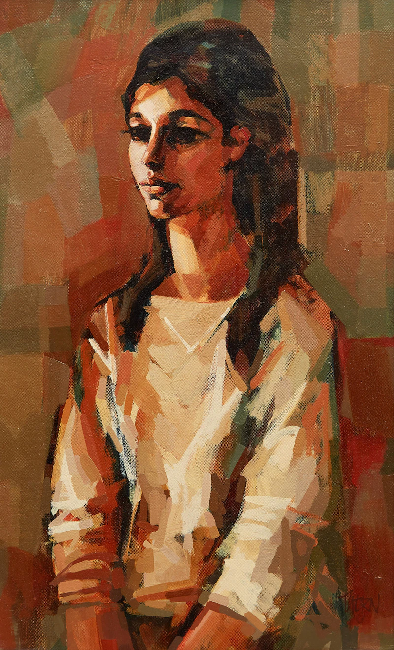 Portrait of Barbara Acker by Anthony Thorn