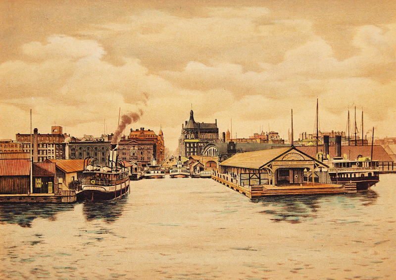 Hough and Harris Co. Ltd., Six Historical Prints, mounted to card - view 7