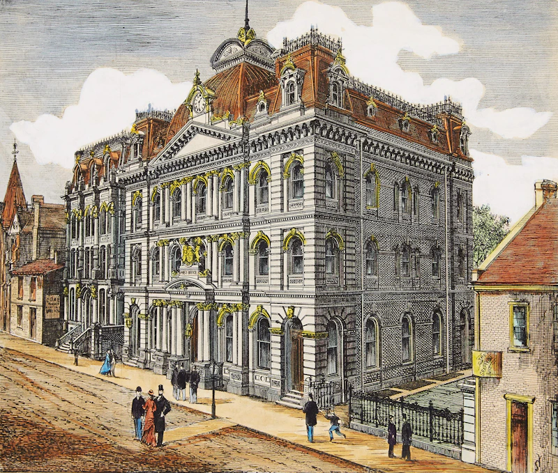 Four Historical Prints by 19th Century Canadian School