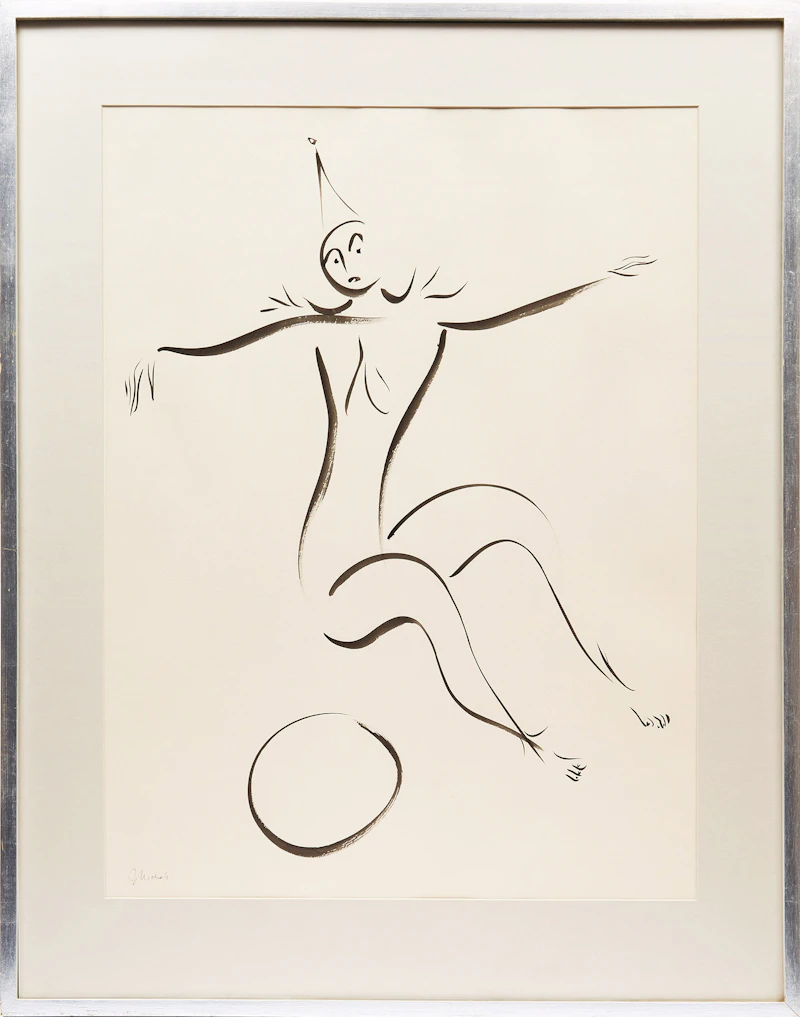Jack Nichols, Ricochet , ink on paper - view 2