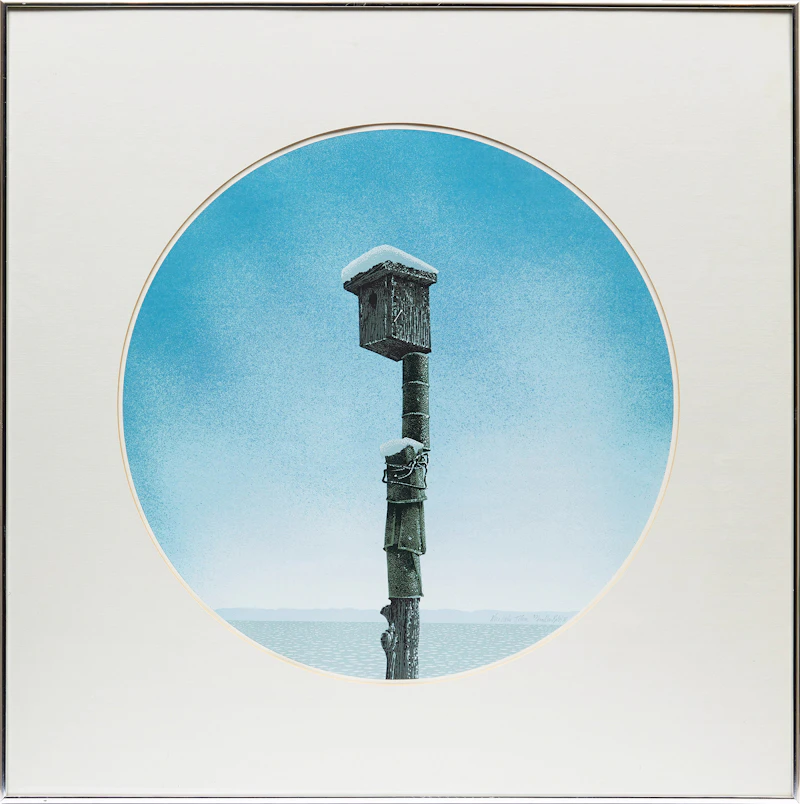 Ronald William Bolt, Rice Lake Totem , colour serigraph, 1978 - view 2