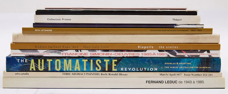 Thirteen Reference Books on Canadian Art
by Books and Reference