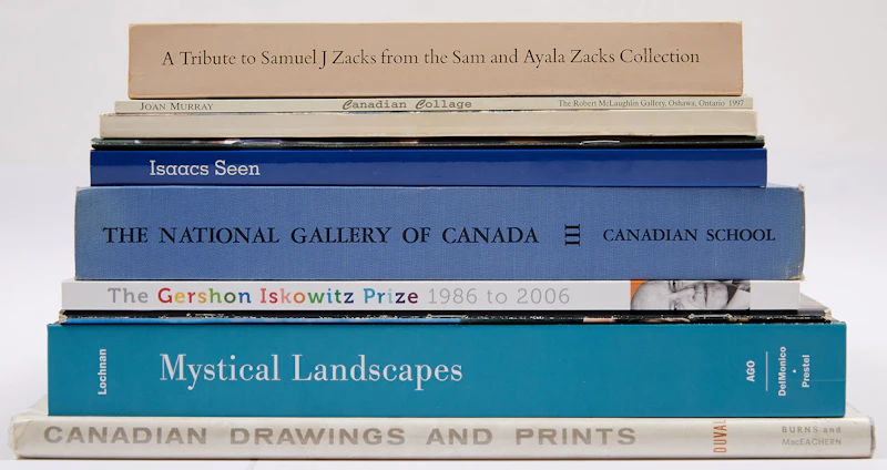 Ten Canadian Art Reference Books by Books and Reference
