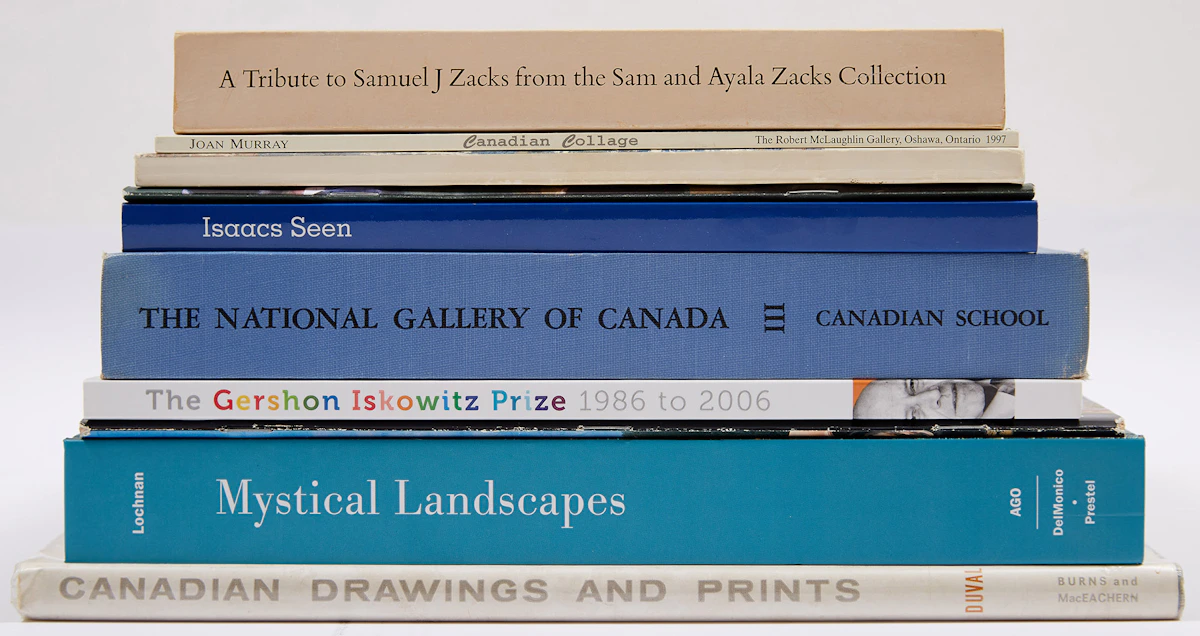 Books and Reference, Ten Canadian Art Reference Books, no-medium