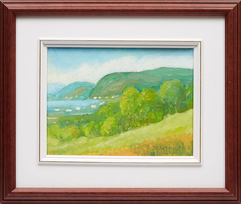 Jean Constantineau, St-Fabien Sur Mer, oil on canvas - view 2