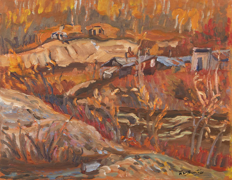 Near Dawson City, Yukon by Ralph Wallace Burton
