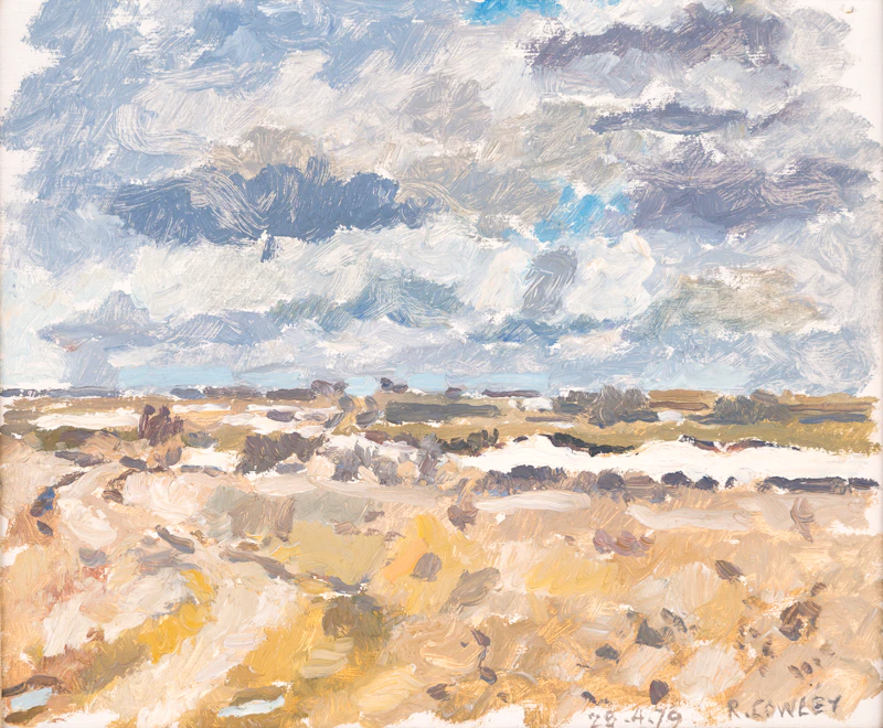 Prairie Landscape (1979) by Reta Madeline Cowley