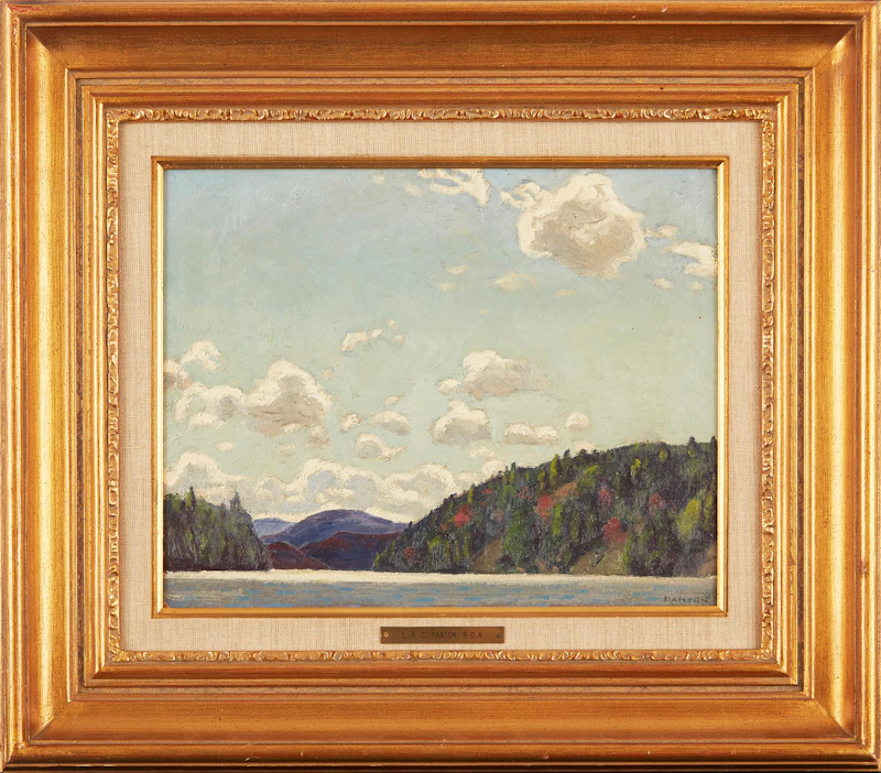 Lawrence Arthur Colley Panton, Blue Mountains Near Indian Village, Atlantic Coast, oil on board - view 2
