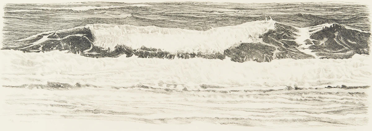 Gordon Appelbe Smith, Dundarave, lithograph, 1977