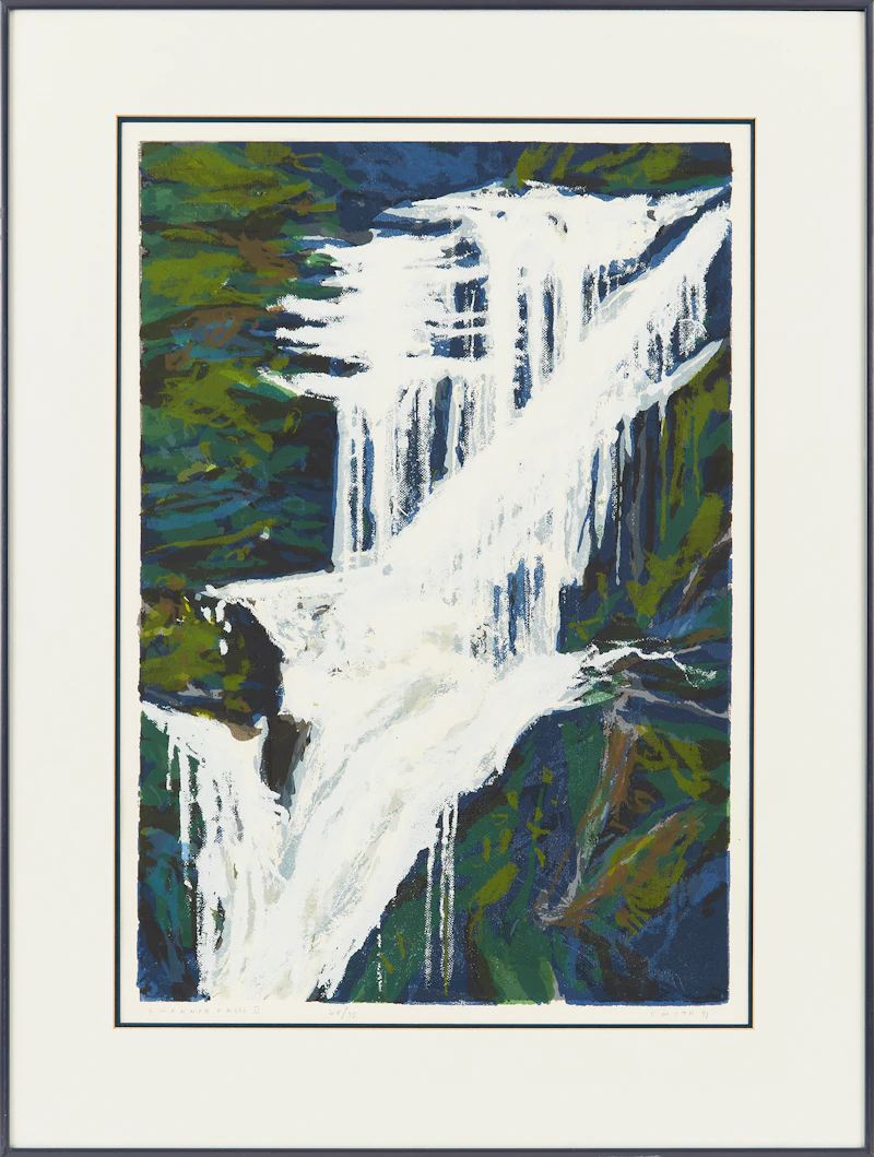 Gordon Appelbe Smith, Shannon Falls D, colour silkscreen, 1991 - view 2