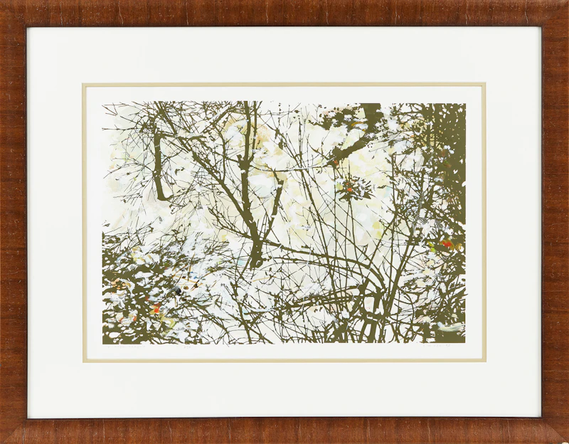 Gordon Appelbe Smith, Winter Garden, colour silkscreen and gouache, 1995 - view 2
