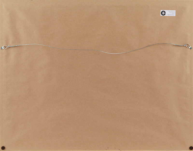 Gordon Appelbe Smith, Winter Garden, colour silkscreen and gouache, 1995 - view 3