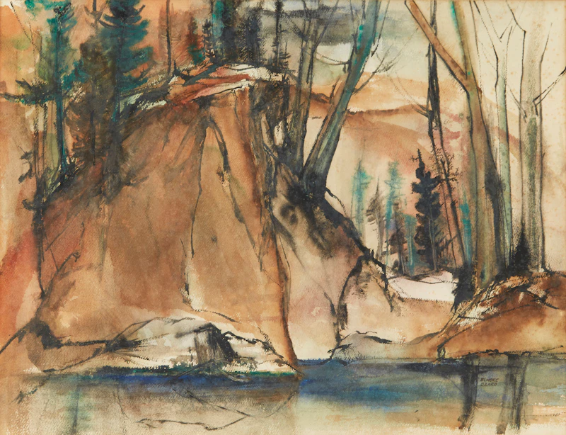 Elmore George Ozard, Lost Lake, B.C.