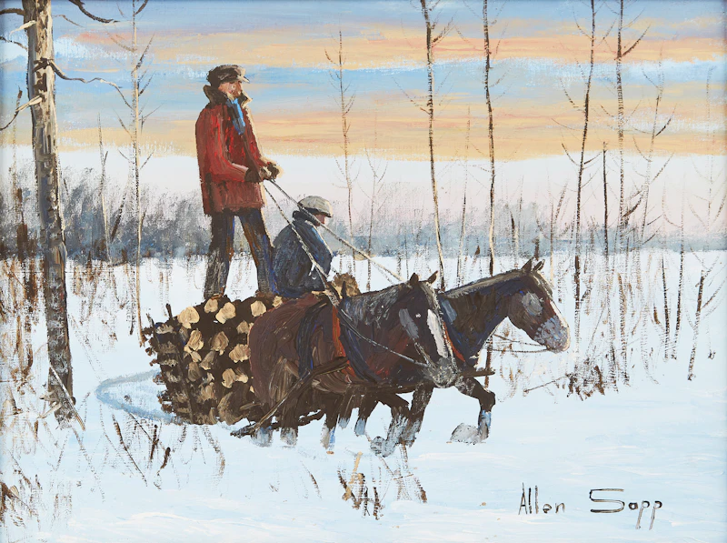 Allen Sapp, Red Pheasant Reserve - The Way it Used to Be